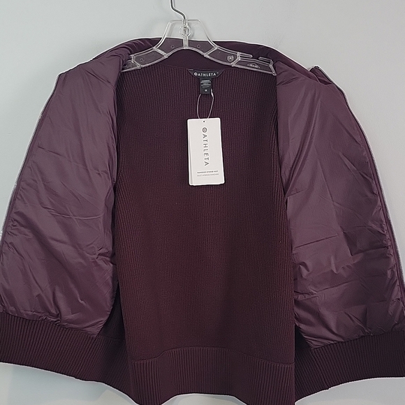 NEW Athleta Hanover Hybrid Vest  Size 1X Merino Wool 464618 Puffer - Picture 2 of 9